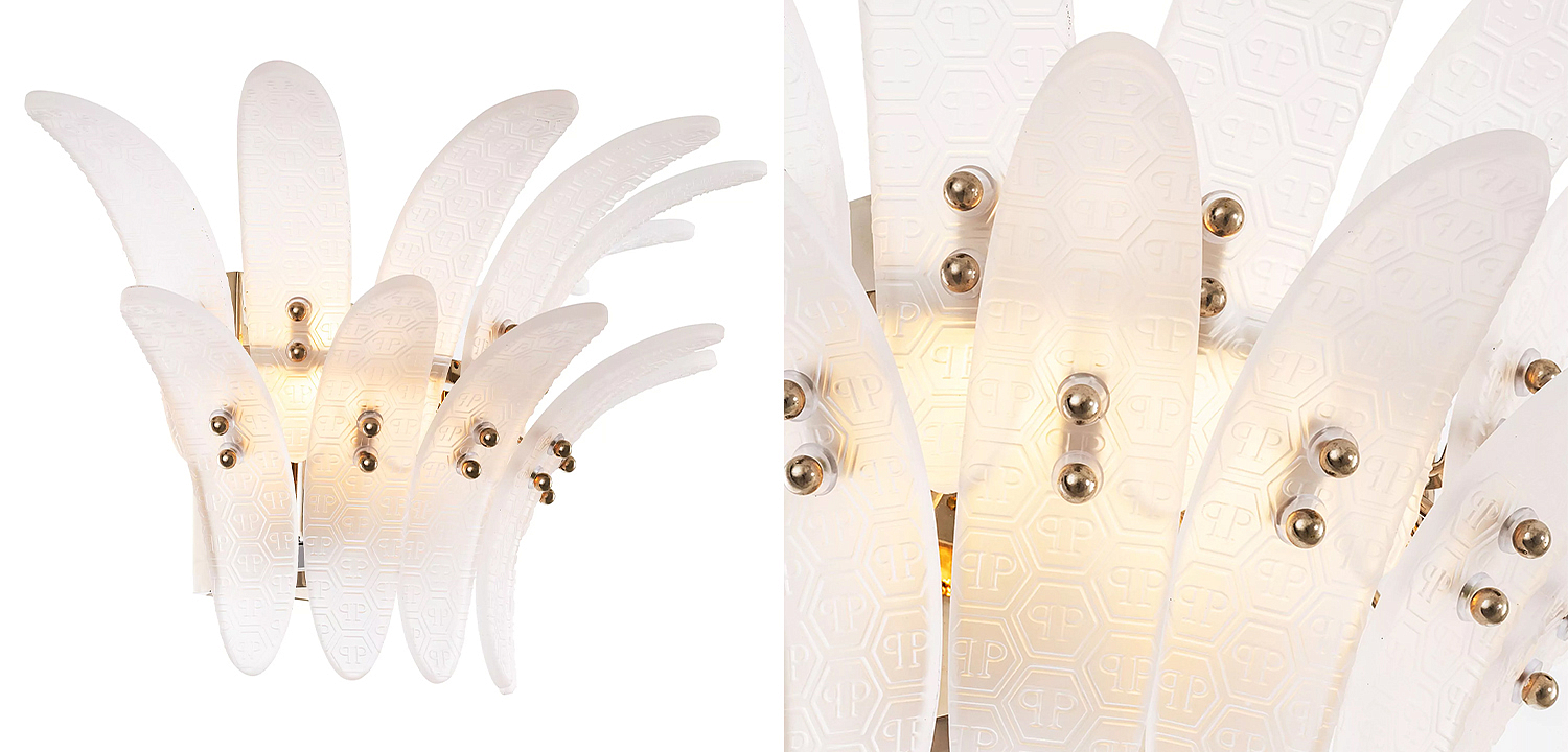 Бра Philipp Plein Wall Lamp Bel Air Белый Бра Philipp Plein Wall Lamp Bel Air Белый - Loft-Concept в Волгограде