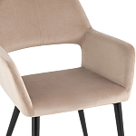 Стул с подлокотниками бежевый NEASAN STOOL варинант исполнения - 6 | Loft Concept в Волгограде