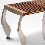 Дизайнерский раздвижной обеденный стол Poltronova Split Dining Table варинант исполнения - 8 | Loft Concept в Волгограде