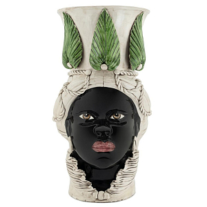 Ваза Vase Moro Lady Giant With Leaf