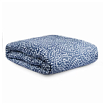 Постельное белье темно-синего цвета с рисунком Blossom Essence Sophie варинант исполнения - 4 | Loft Concept в Волгограде