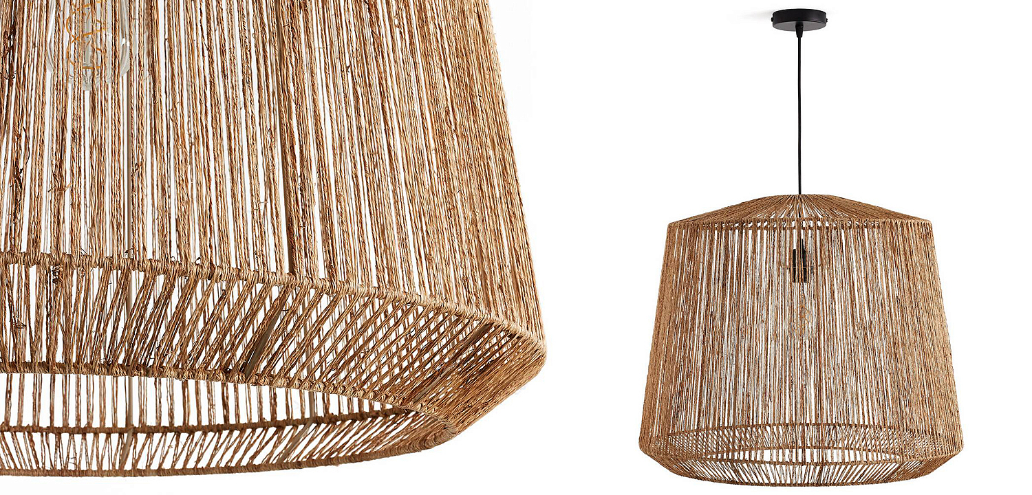Подвесной светильник Signe Wicker Hemp Beige 59 Подвесной светильник Signe Wicker Hemp Beige 59 - Loft-Concept в Волгограде