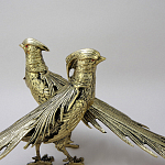 Статуэтка бронзовая пара Фазаны Bronze Birds варинант исполнения - 1 | Loft Concept в Волгограде