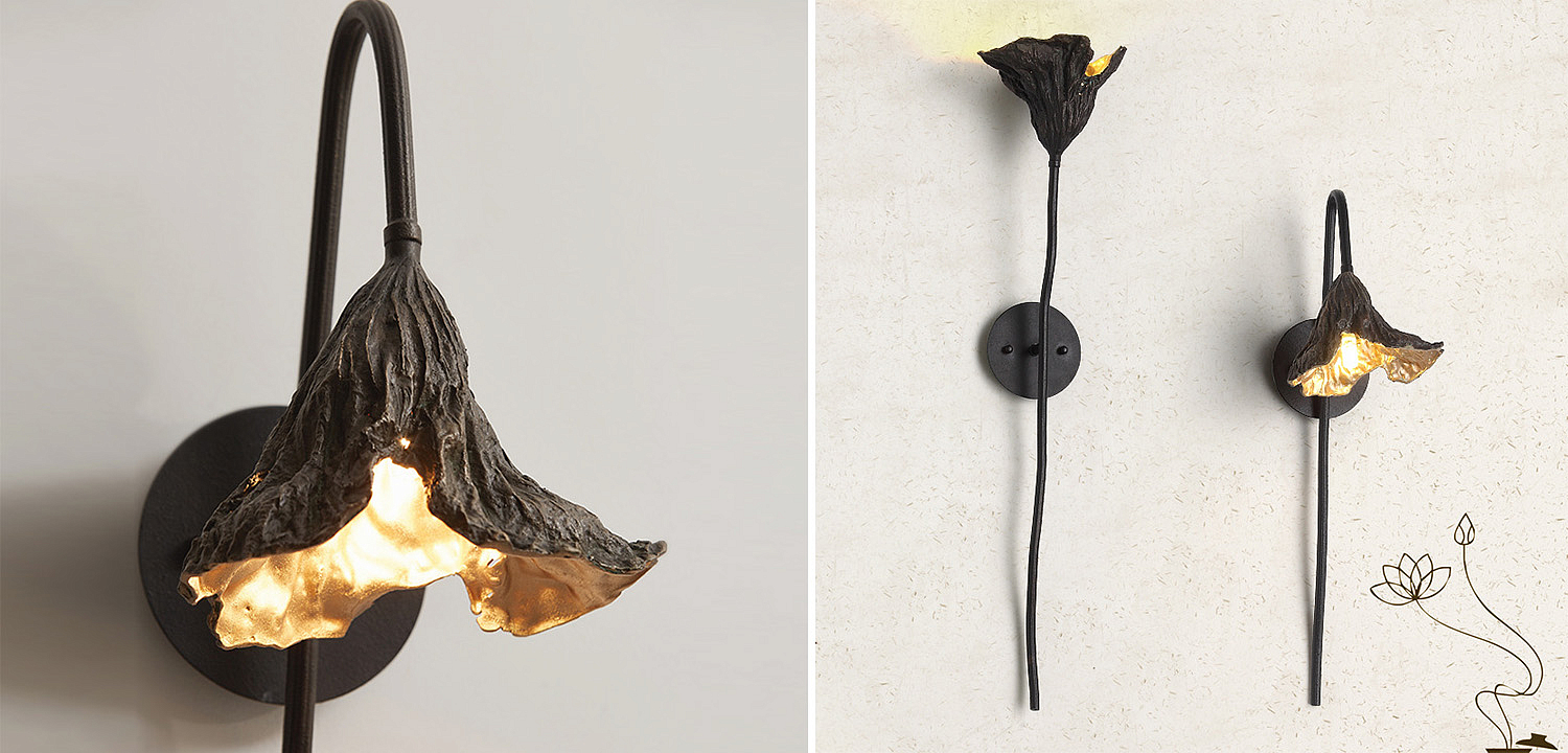 Настенный светильник Увядший Лотос Withering Lotus Lamp I Настенный светильник Увядший Лотос Withering Lotus Lamp I - Loft-Concept в Волгограде