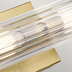 Бра горизонтальное с рифленым стеклянным плафоном Kichler варинант исполнения - 3 | Loft Concept в Волгограде