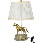 Настольная лампа из фарфора Лошадь Frodi варинант исполнения - 2 | Loft Concept в Волгограде