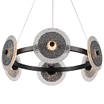 Люстра с плафонами из фактурного двойного стекла Heterochromia варинант исполнения - 2 | Loft Concept в Волгограде