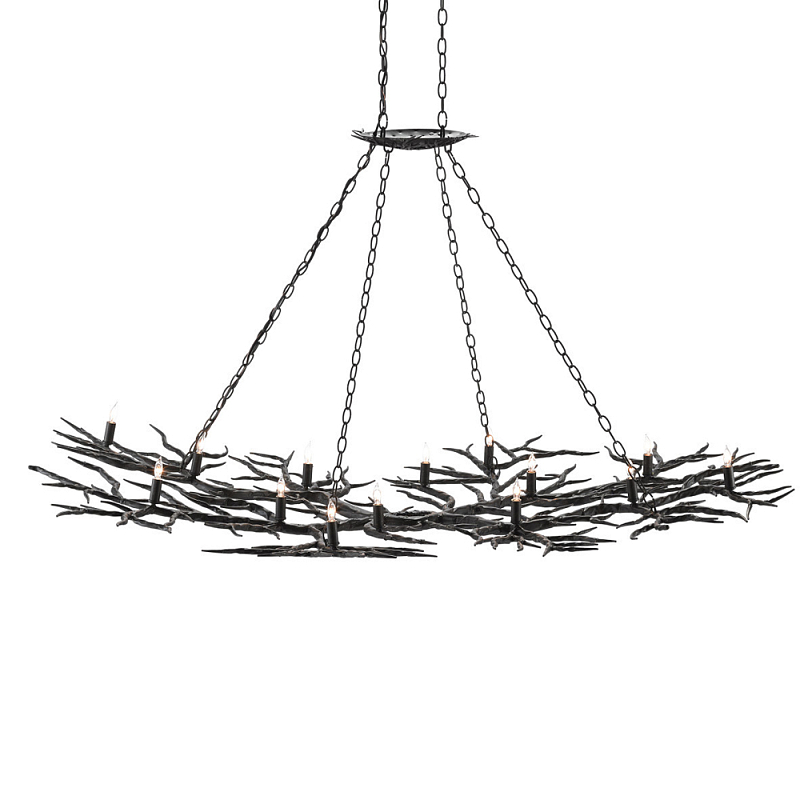 Люстра в виде веток Branched Tree Chandeliers Темная бронза винтаж Люстра в виде веток Branched Tree Chandeliers Темная бронза винтаж в Волгограде | Loft Concept