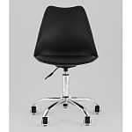 Офисный стул на металлическом основании EGGERY Black пластик варинант исполнения - 5 | Loft Concept в Волгограде