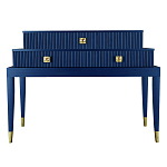 Премиальная Консоль с тремя ящиками Elsa Dreams Blue варинант исполнения - 4 | Loft Concept в Волгограде