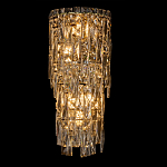 Бра с каскадом из прозрачного хрусталя и корпусом золотого цвета Constant Sparks варинант исполнения - 1 | Loft Concept в Волгограде