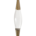 Подвесной светильник с хрустальным плафоном и бронзовым основанием Renee Glass Drops  варинант исполнения - 4 | Loft Concept в Волгограде