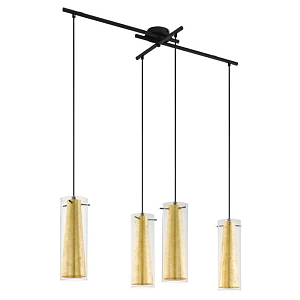 Люстра Gold Inside Glass Plafond 4