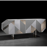 Комод с фасадом из геометрических фигур Coleccion Alexandra варинант исполнения - 2 | Loft Concept в Волгограде