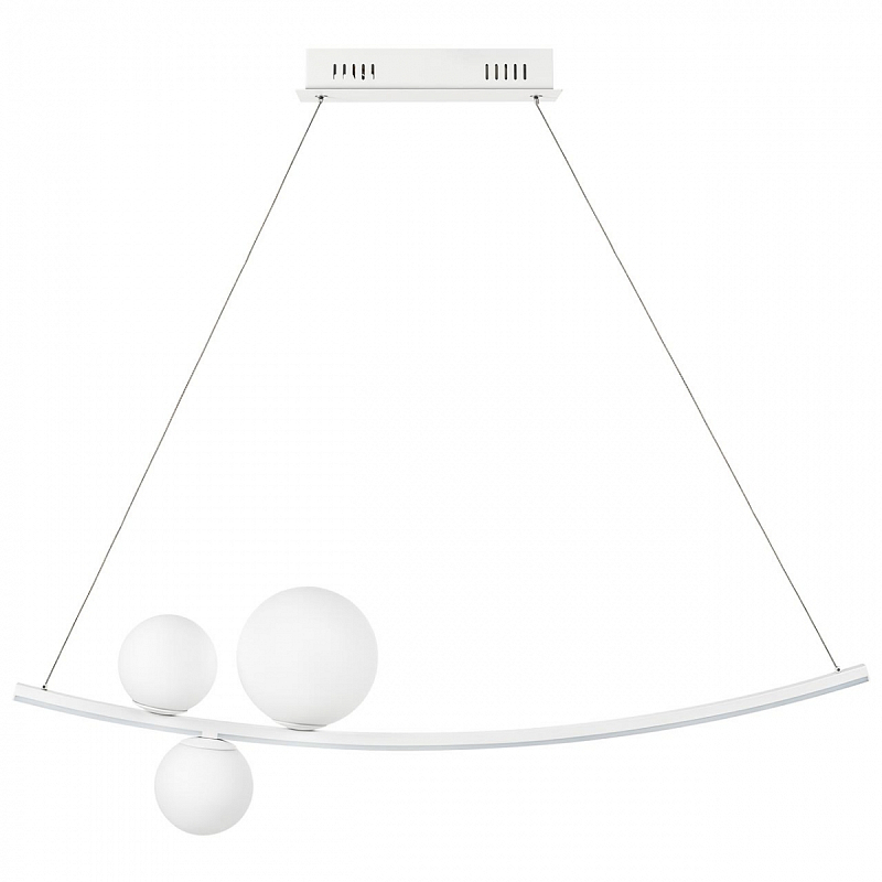 Люстра Galla Bubbles Arc Белый Люстра Galla Bubbles Arc Белый в Волгограде | Loft Concept