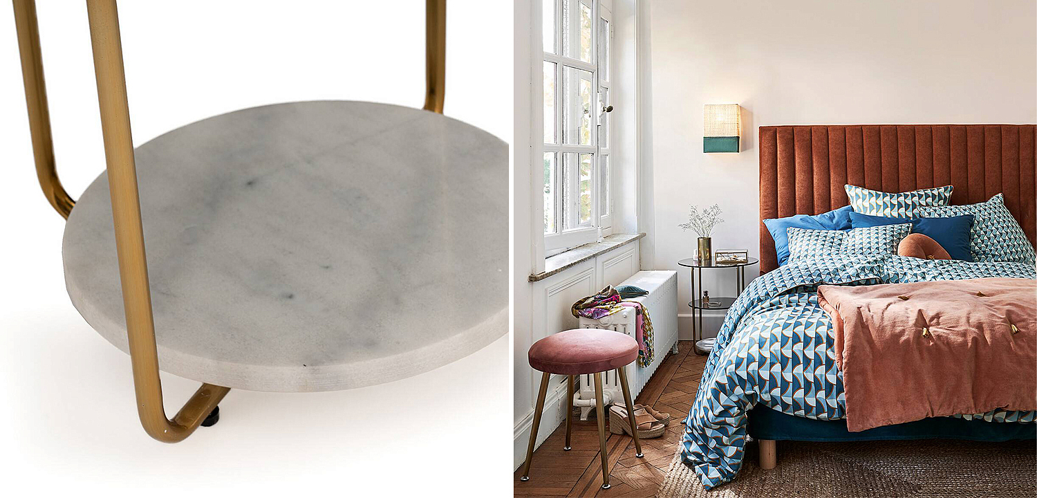 Приставной стол White Marble Приставной стол White Marble - Loft-Concept в Волгограде