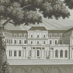 Обои ручная роспись Monuments of Paris Eau Forte on scenic paper варинант исполнения - 3 | Loft Concept в Волгограде