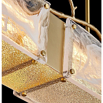 Люстра прямоугольная из фактурного стекла Chandelier Beam варинант исполнения - 1 | Loft Concept в Волгограде