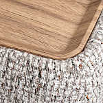 Столик прикроватный мягкий Soft Table from Chenille варинант исполнения - 4 | Loft Concept в Волгограде