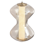 Бра светодиодное с стеклянным волнообразным плафоном Amphora of Light варинант исполнения - 4 | Loft Concept в Волгограде