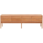 Длинная деревянная консоль с ящиками Espen Wooden Console варинант исполнения - 1 | Loft Concept в Волгограде