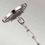 Подвесной светильник со стальным плафоном и белым матовым стеклянным шаром Feiss варинант исполнения - 3 | Loft Concept в Волгограде