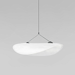 Подвесной светильник с белым тканевым плафоном в форме облака Crystal Cloud Junction варинант исполнения - 6 | Loft Concept в Волгограде