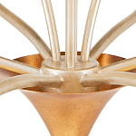 Люстра с плафонами в виде цветов Golden Bird of Paradise варинант исполнения - 2 | Loft Concept в Волгограде