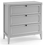 Комод с 3-мя ящиками серый Silva Grey Chest of Drawers варинант исполнения - 2 | Loft Concept в Волгограде