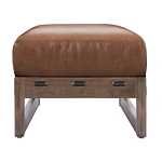 Банкетка Duncan винтажная коричневая кожа варинант исполнения - 2 | Loft Concept в Волгограде