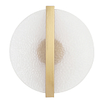 Бра с белым матовым стеклянным плафоном круглой формы Soft Glow Harmony варинант исполнения - 1 | Loft Concept в Волгограде