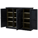 Комод деревянный Ildefonso Black Chest of Drawers варинант исполнения - 2 | Loft Concept в Волгограде