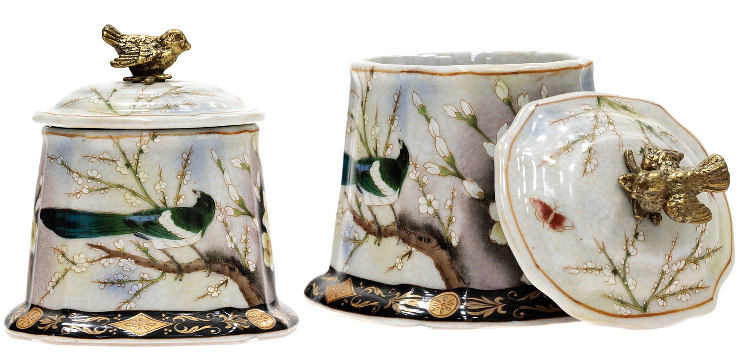 Шкатулка Round Box Colored Bird Шкатулка Round Box Colored Bird - Loft-Concept в Волгограде