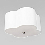 Потолочный светильник с белым волнистым плафоном из ткани Vitorino варинант исполнения - 3 | Loft Concept в Волгограде
