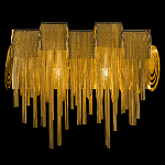 Бра с металлическими дугами и цепочками 33 см Atlantis Chain варинант исполнения - 10 | Loft Concept в Волгограде