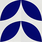 Дизайнерская плитка с узором Лепесток варинант исполнения - 2 | Loft Concept в Волгограде