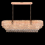 Люстра овальная с каскадом из прозрачного хрусталя Constant Sparks варинант исполнения - 2 | Loft Concept в Волгограде