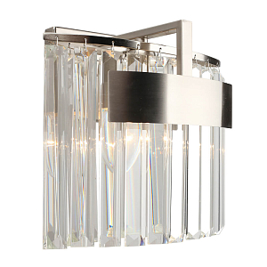 Хрустальное бра Harmonica Никель