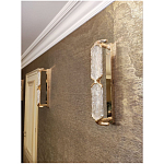 Бра прямоугольное с текстурным природным рисунком IceFlame варинант исполнения - 6 | Loft Concept в Волгограде