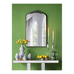 Ваза фигурная с сине-зелеными узорами распустившихся цветов Blossoming Spring варинант исполнения - 5 | Loft Concept в Волгограде