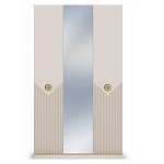 Шкаф трёхдверный с 1-ой зеркальной дверью Satin Furniture варинант исполнения - 2 | Loft Concept в Волгограде