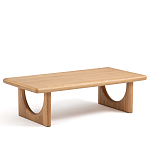 Стол журнальный из массива и шпона дуба Oak Essence Carden варинант исполнения - 1 | Loft Concept в Волгограде