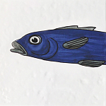 Плитка с узором Рыба пловчиха варинант исполнения - 5 | Loft Concept в Волгограде