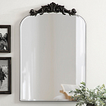 Зеркало с изысканной короной и безрамным полотном Crowned Mirror варинант исполнения - 1 | Loft Concept в Волгограде