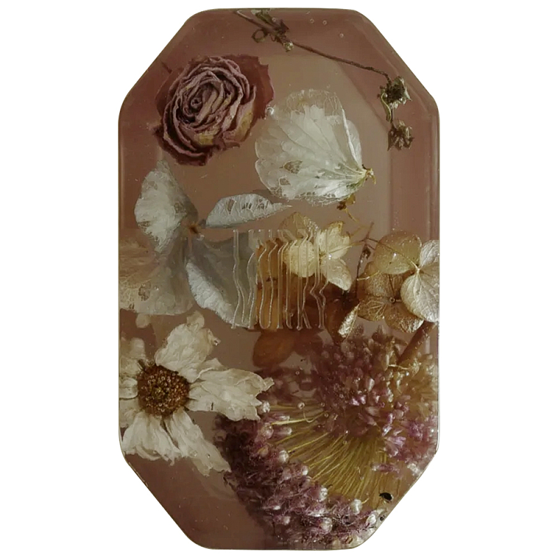 Шкатулка из эпоксидной смолы с цветами розовая Epoxy Resin Flowers Box Pink Розовый Шкатулка из эпоксидной смолы с цветами розовая Epoxy Resin Flowers Box Pink Розовый в Волгограде | Loft Concept