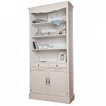 Стеллаж для книг с открытыми полками и 2-мя ящиками Interiors Romance варинант исполнения - 1 | Loft Concept в Волгограде