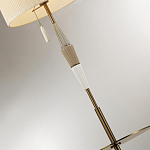 Торшер с полкой и декором из керамики Sardeg варинант исполнения - 3 | Loft Concept в Волгограде