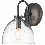 Бра с куполообразным прозрачным плафоном Glass Dome with Seeds варинант исполнения - 2 | Loft Concept в Волгограде