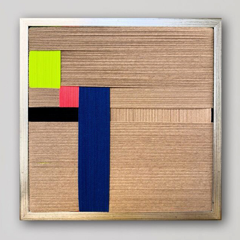 Панно текстильное «Берлин» Песочный Мульти в Волгограде | Loft Concept 