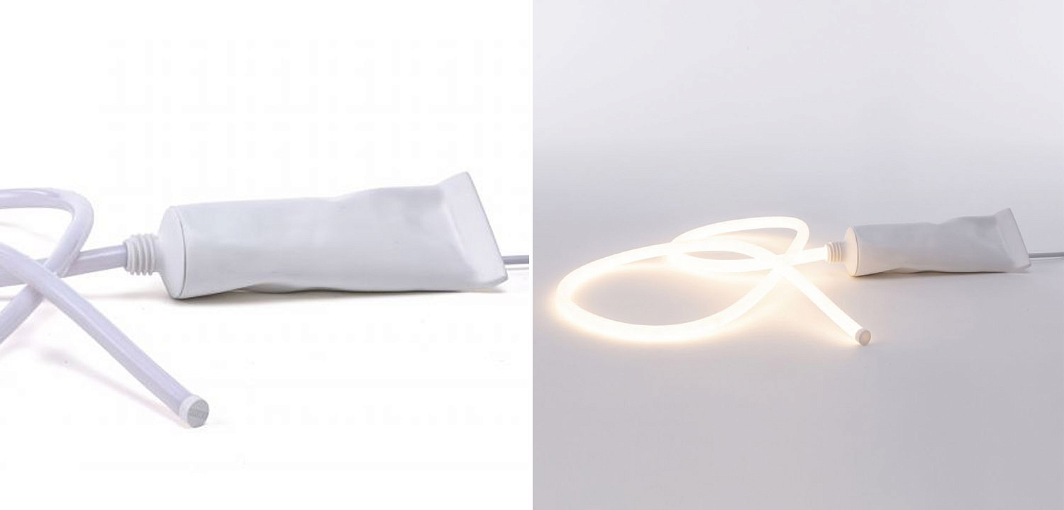 Настольная лампа Seletti Daily Glow Toothpaste Настольная лампа Seletti Daily Glow Toothpaste - Loft-Concept в Волгограде
